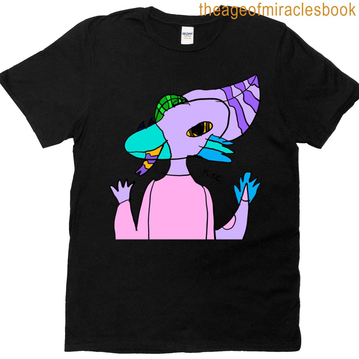 Michael The Aqua Dino T-shirt