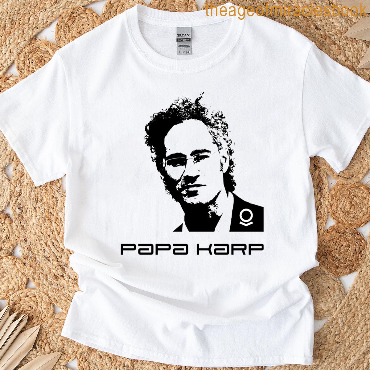 Palantir Papa Karp Logo T-shirt