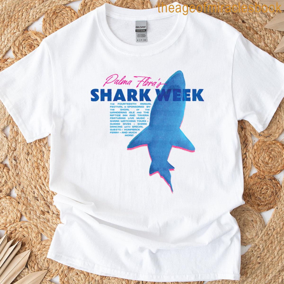 Palma Flora Shark Week T-shirt