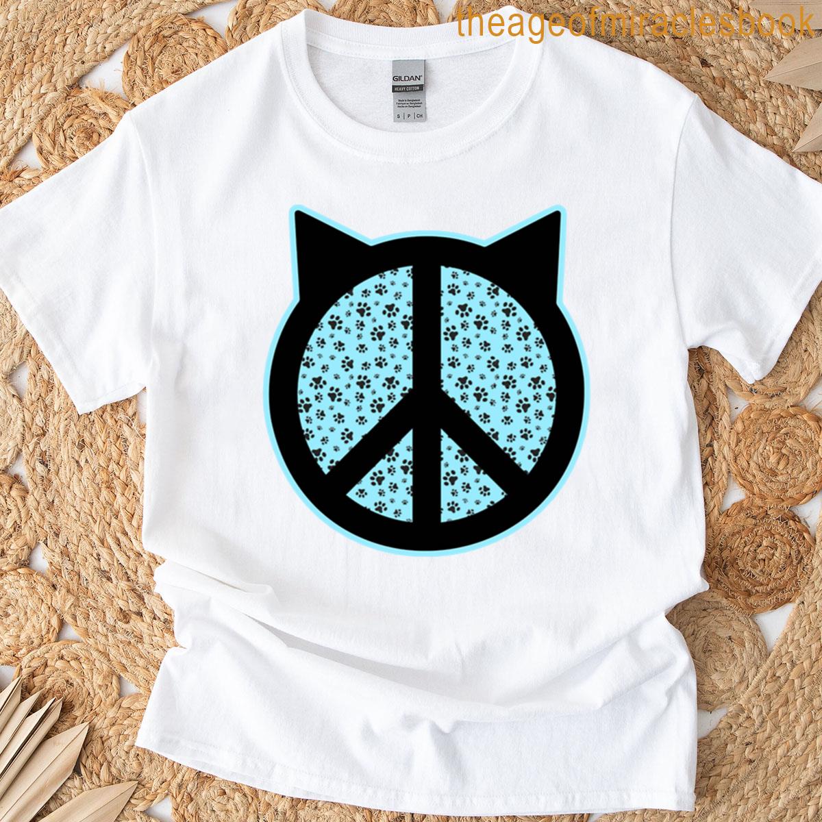 Paw Prints And Peace T-shirt