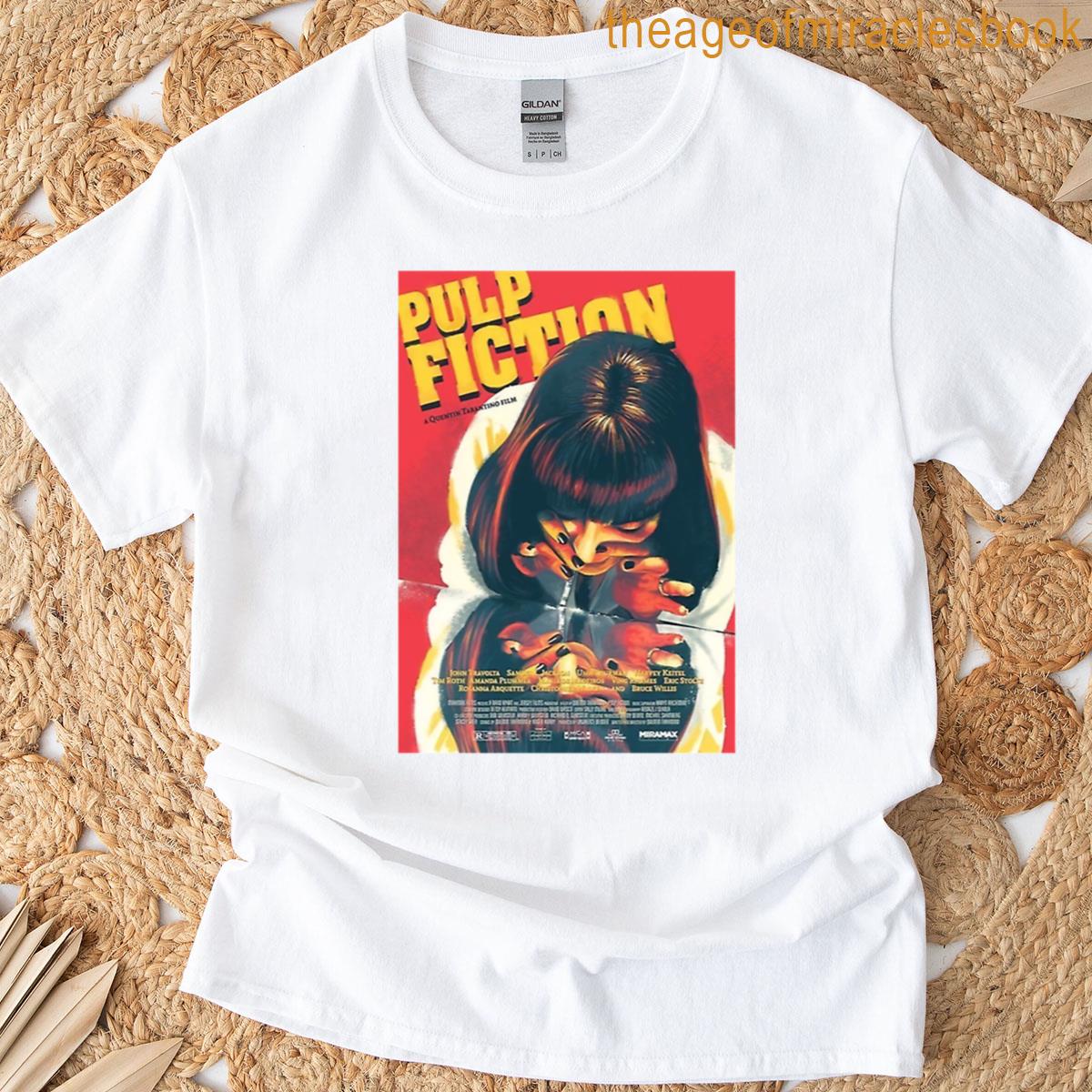 Pulpvictionmovie Sticker Oversized T-shirt