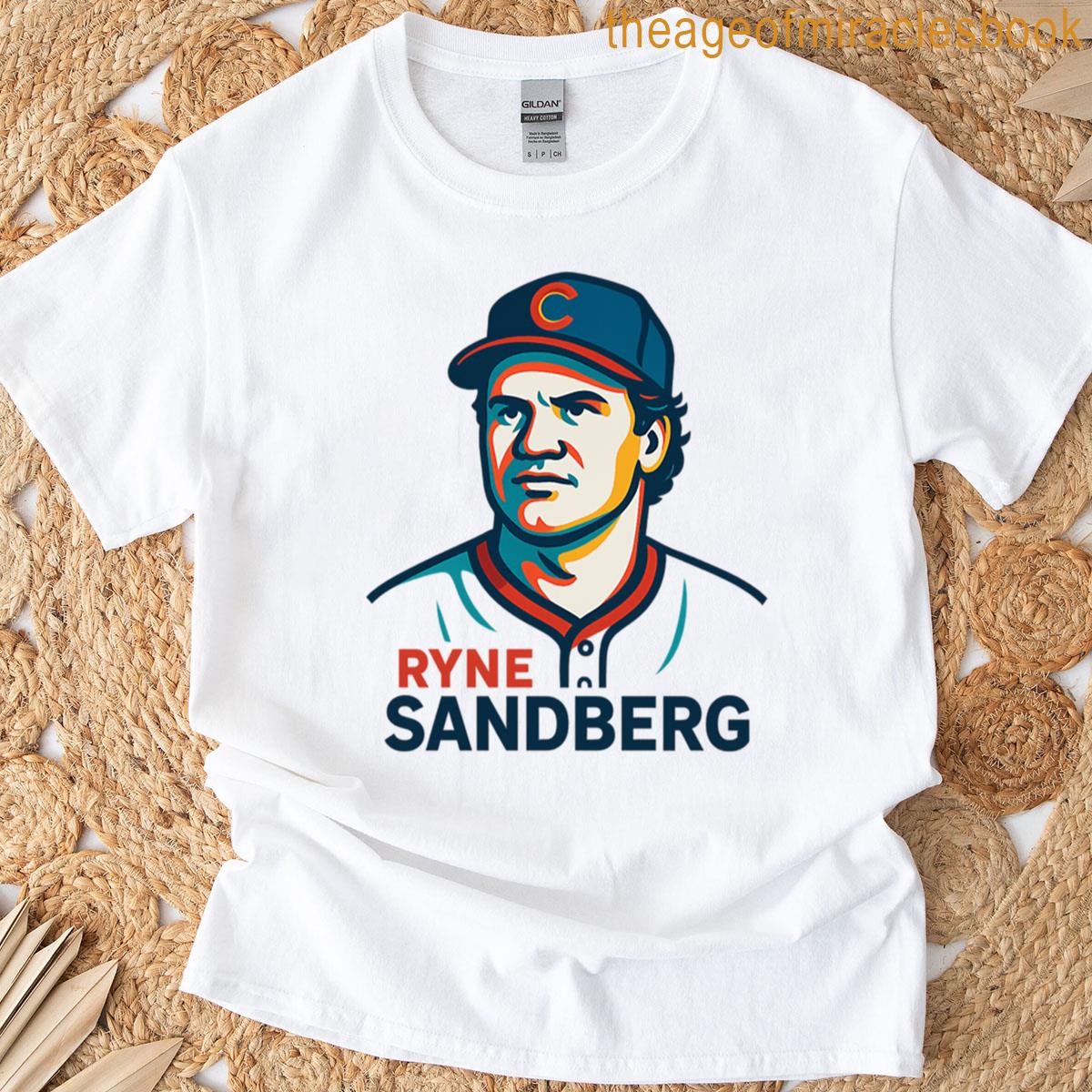 Ryne Sandberg Portrait T-shirt
