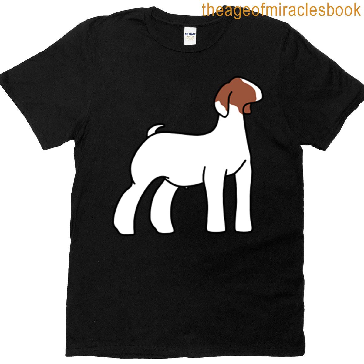 White-eared Show Goat T-shirt