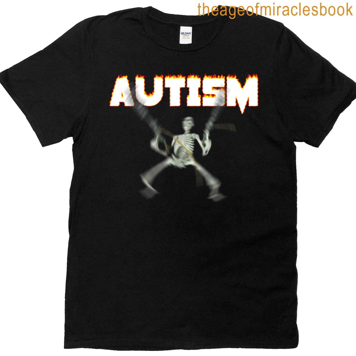 Autism Skeleton Meme T-shirt