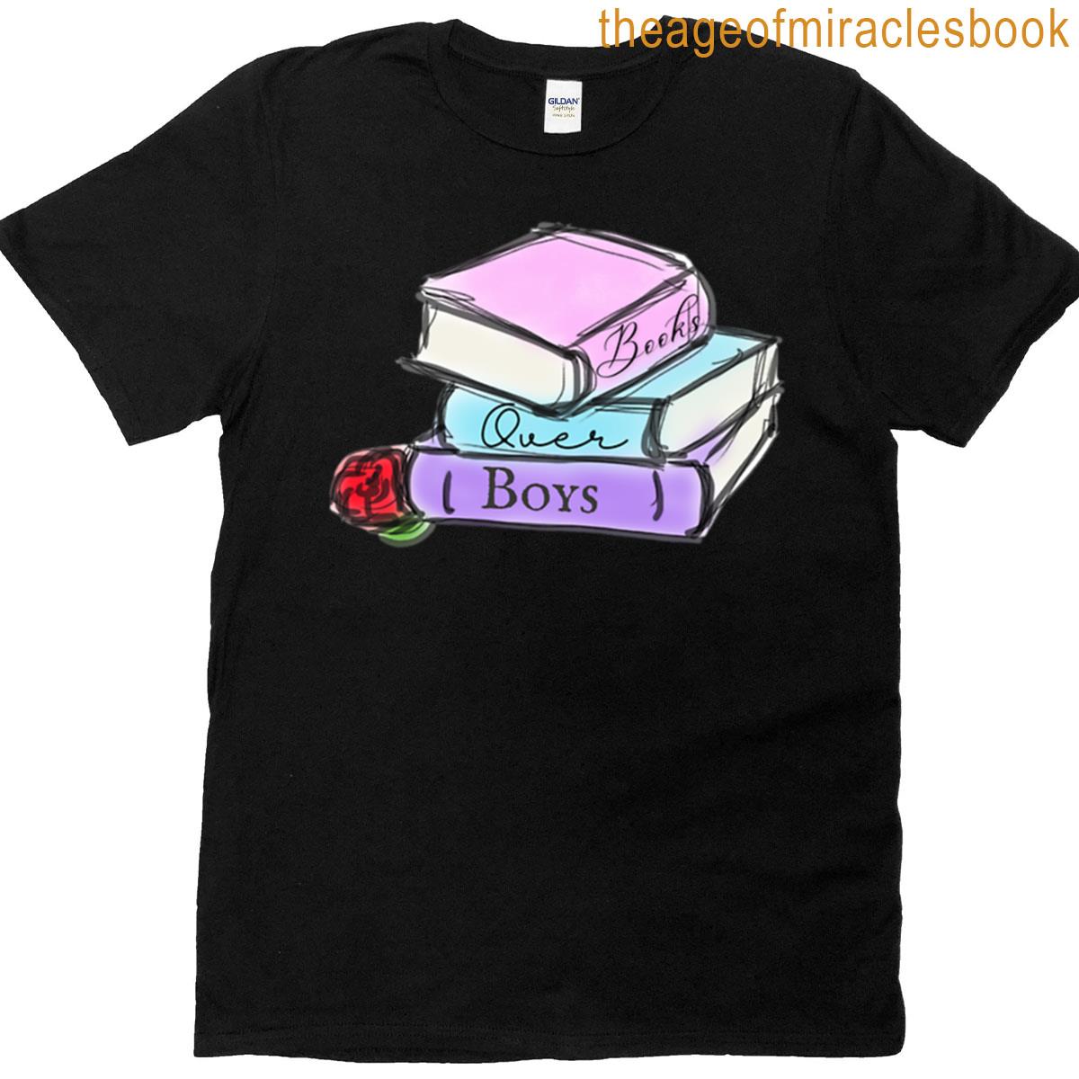 Books Over Boys T-shirt