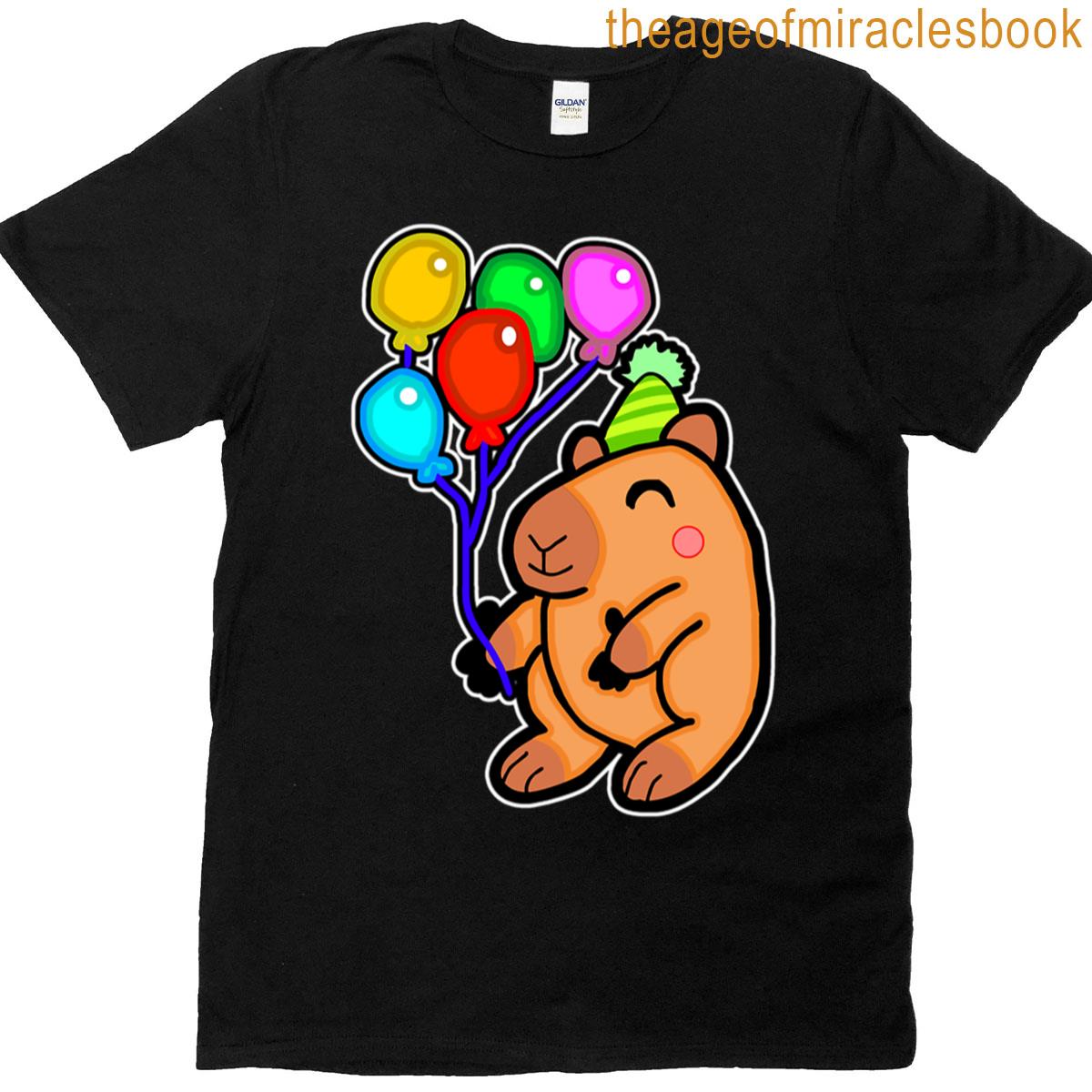Capybara Birthday T-shirt