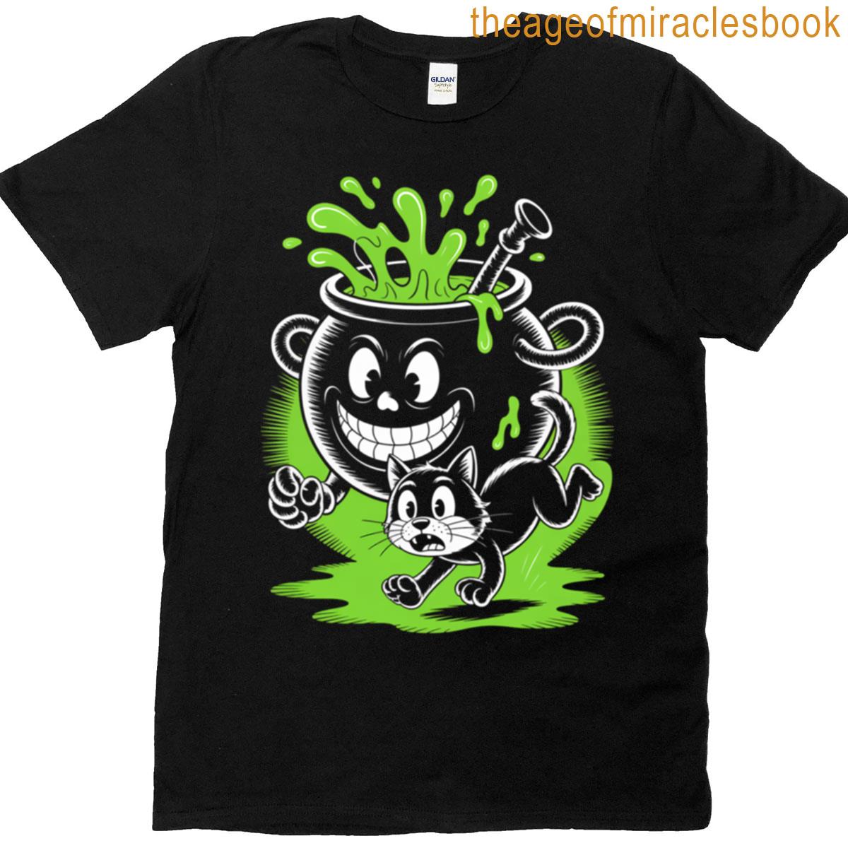 Creepy Cauldron Chase Oversized T-shirt