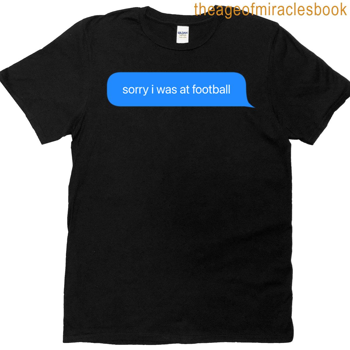 Football Text Message T-shirt