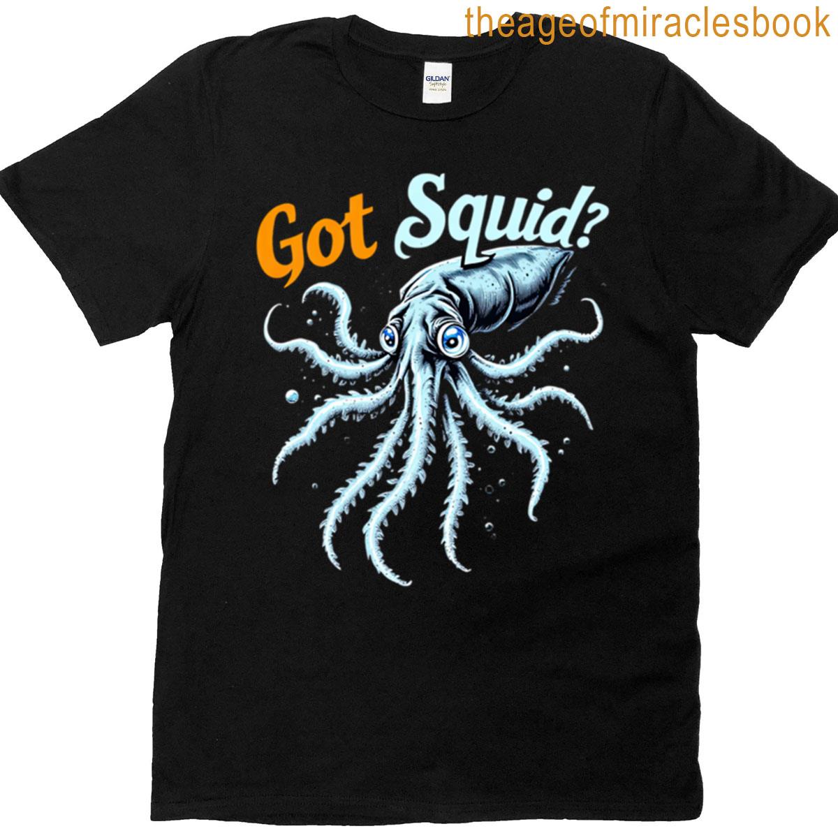Got Squid Deep Sea Vibes Collection T-shirt