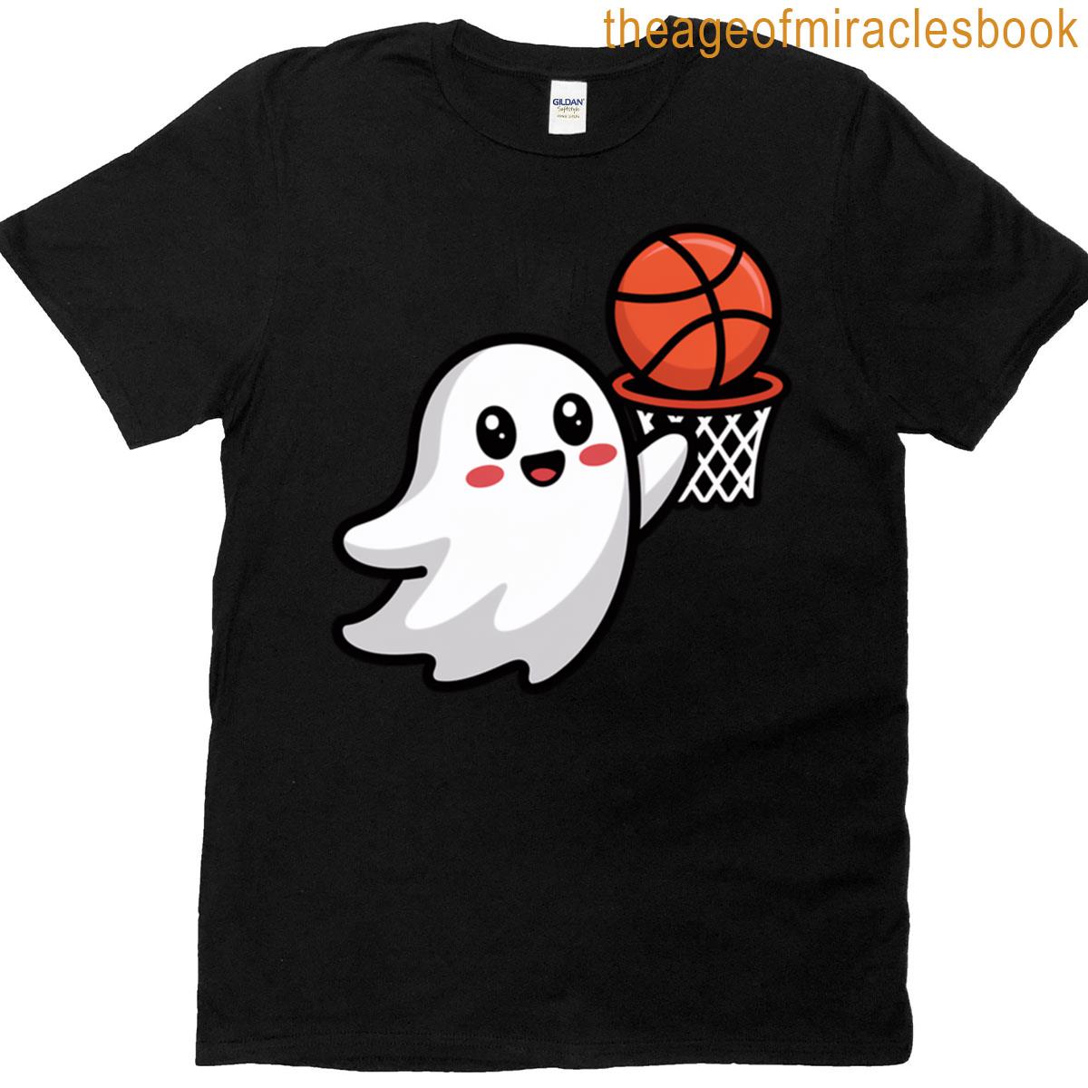 Haunted Hobbies Basketball Ghost T-shirt