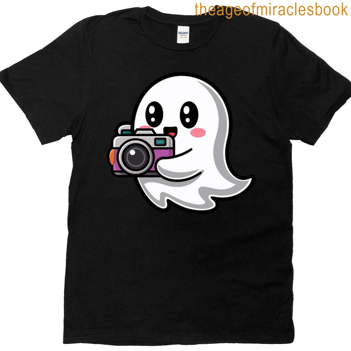 Haunted Hobbies Photographer Ghost T-shirt