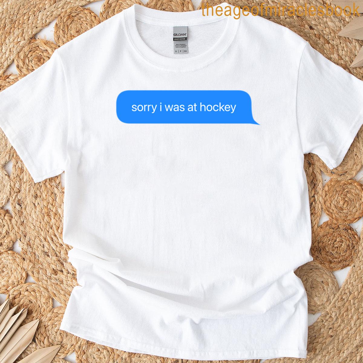 Hockey Text Message T-shirt