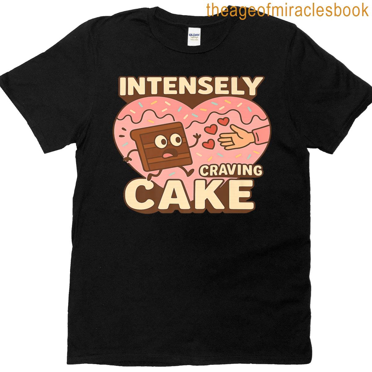 Intensely Craving Cake Meme Premium T-shirt