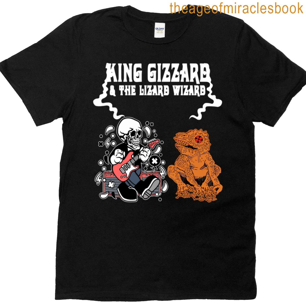 King Gizzard Funny Lizard Wizard T-shirt