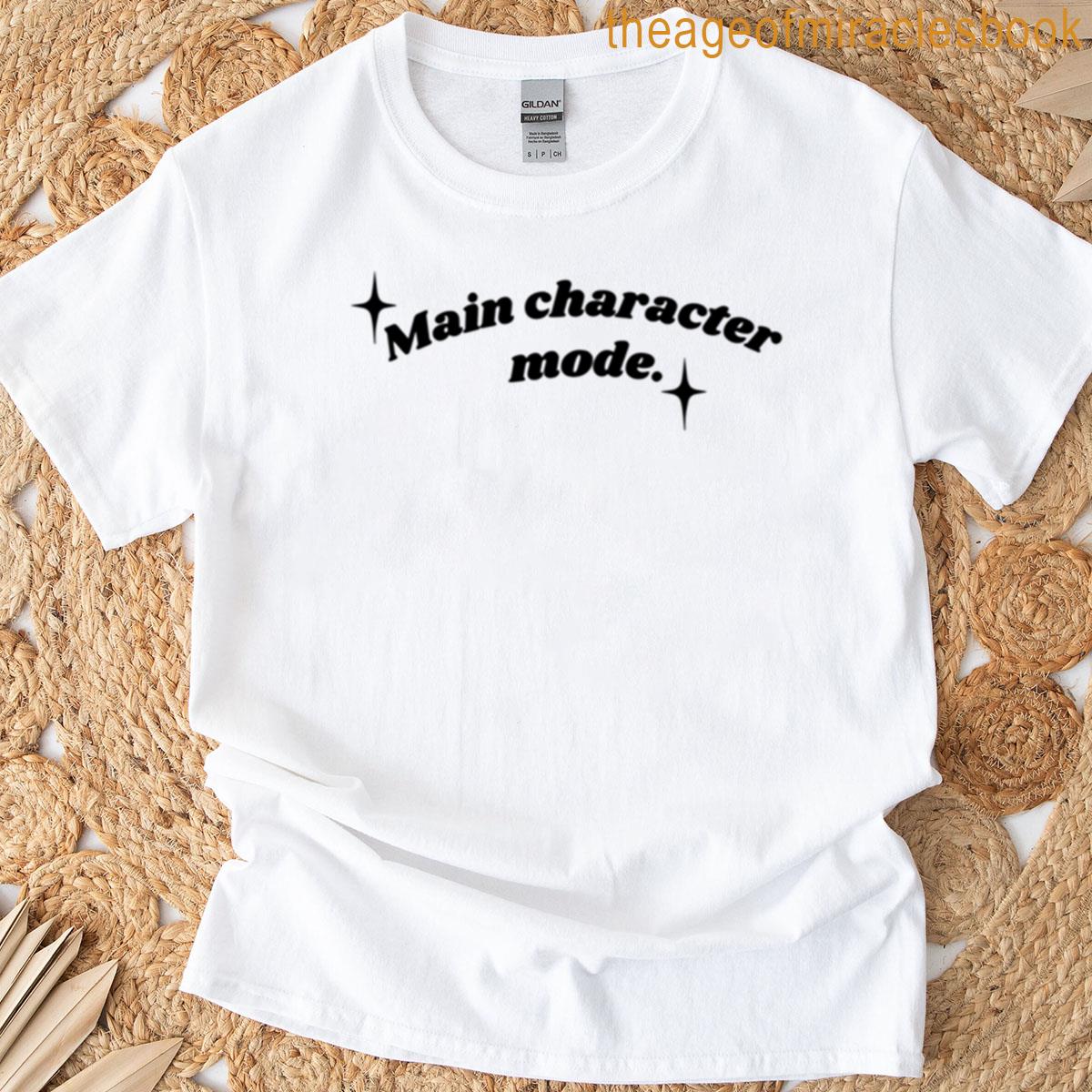 Main Character Mode Oversized T-shirt