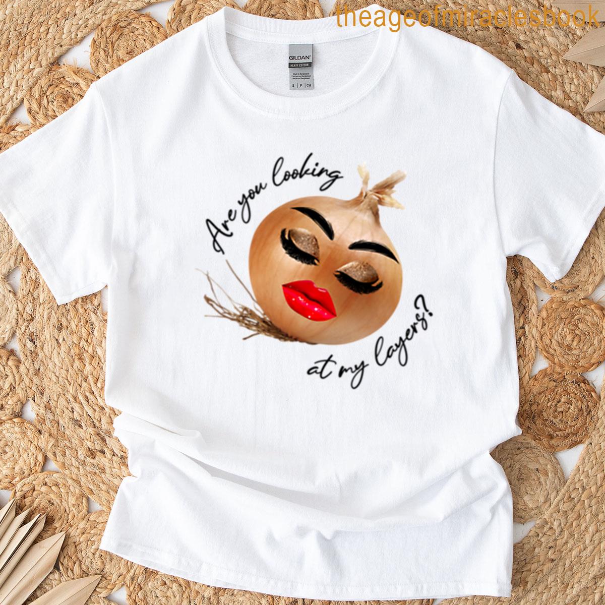 Shrek Onion Layers Sticker T-shirt