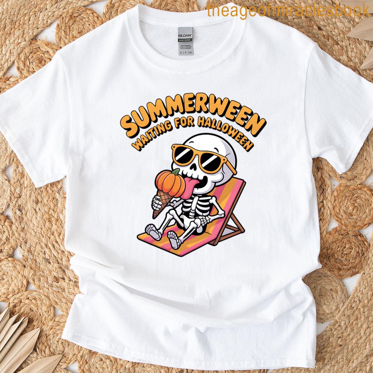Summerween Waiting For Halloween T-shirt