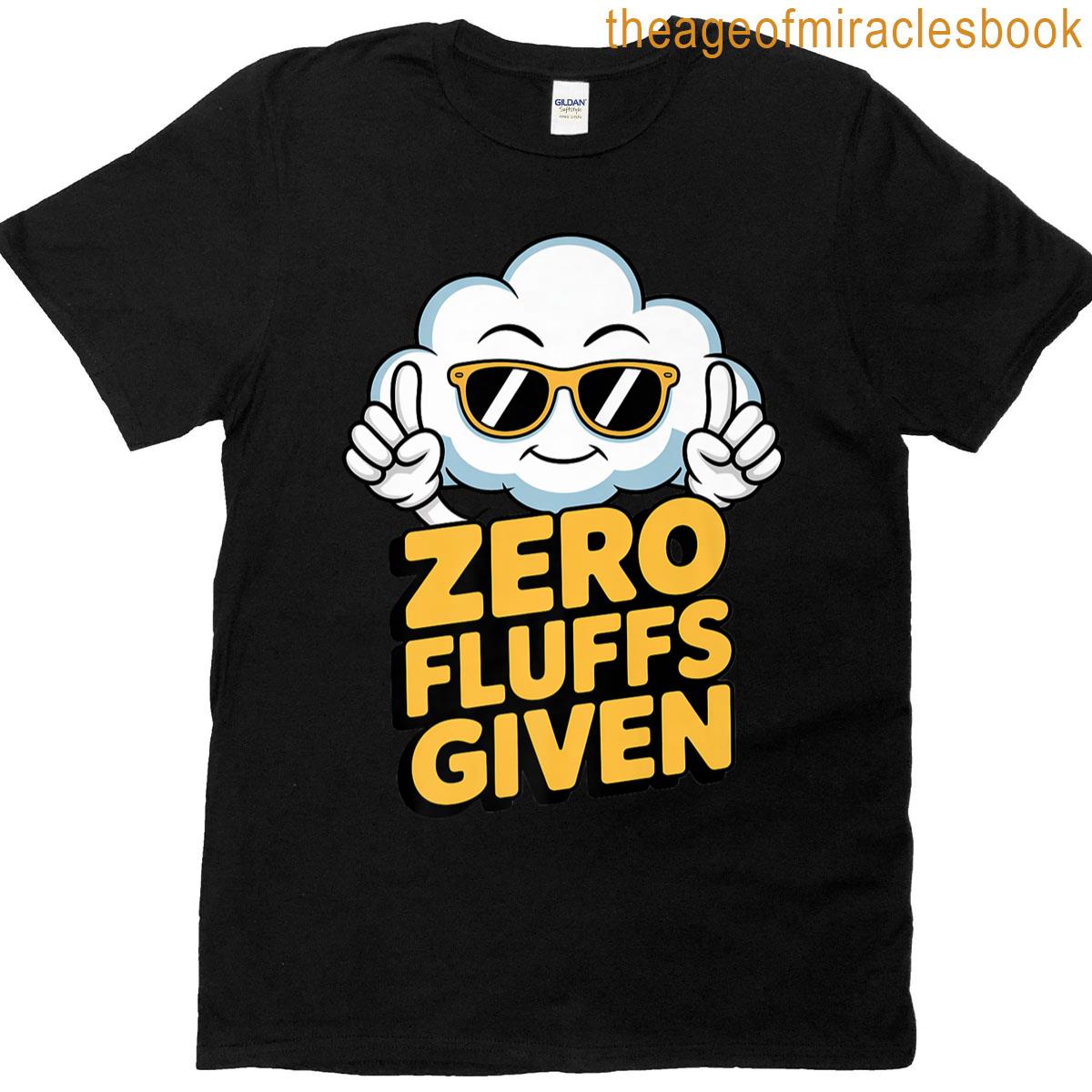 Zero Fluffs Sky Casual Cloudy Design For Summer Premium T-shirt