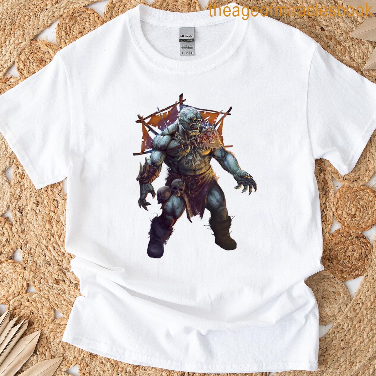 Black Ogre Shaman Oversized T-shirt
