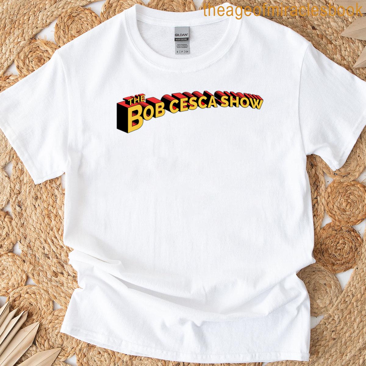 Bob Cesca Show Superhero Logo T-shirt