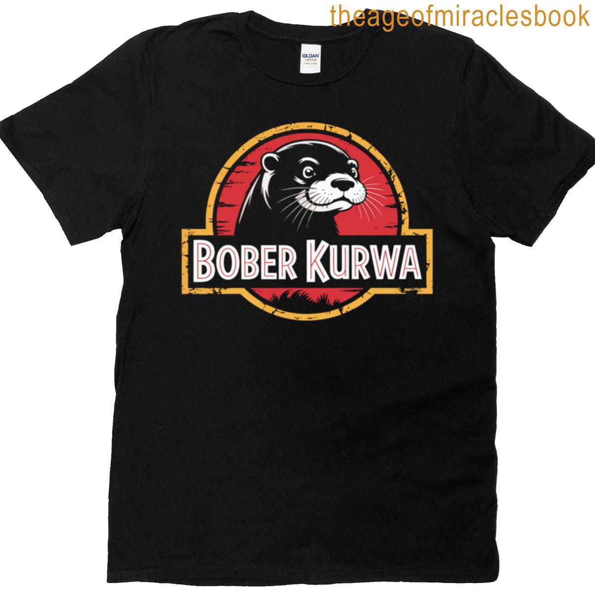 Bober Kurwa Parody Beaver Design T-shirt