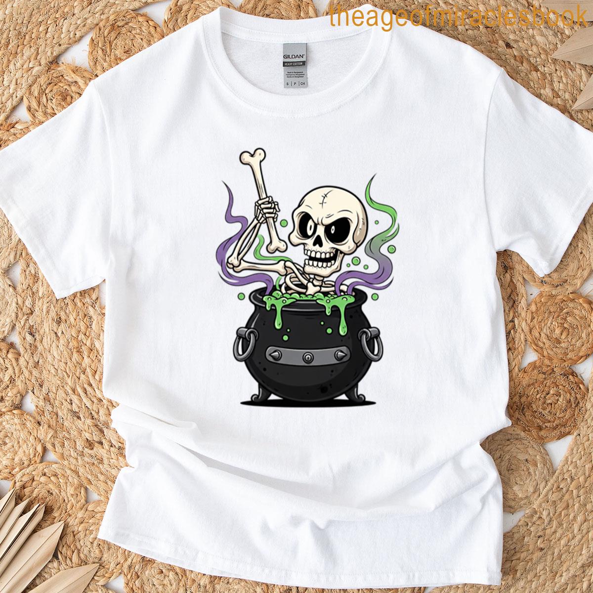 Cauldron Mystically Spooky And Magically Versatile Halloween Graphic T-shirt