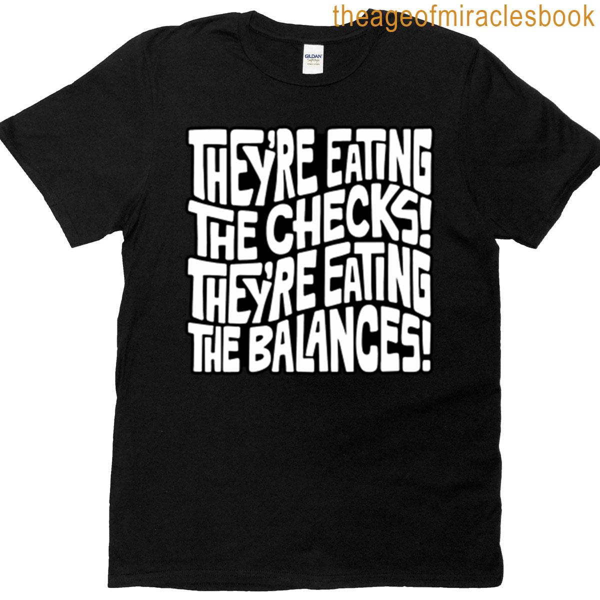 Checks And Balances Word Art T-shirt