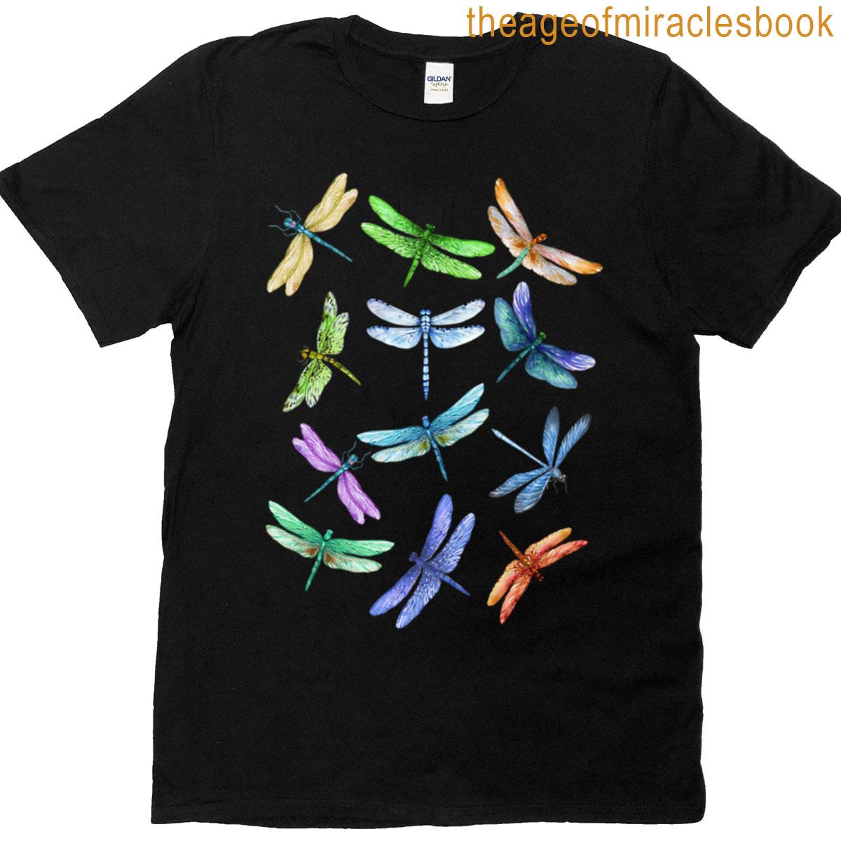 Colorful Dragonflies T-shirt