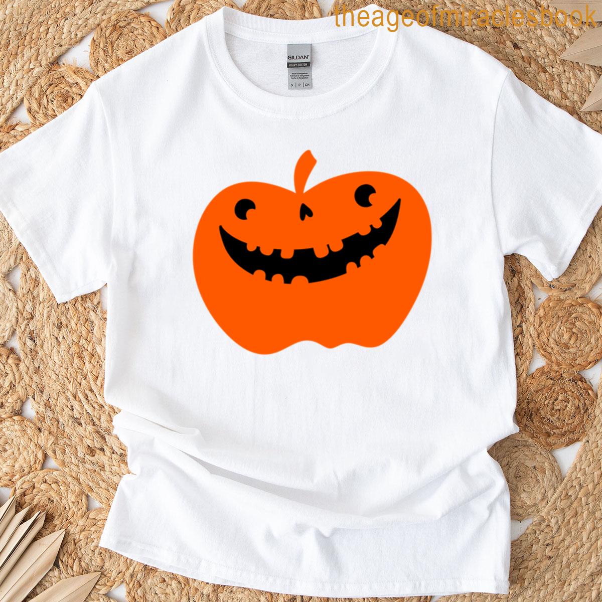 Cute Halloween Pumpkin Oversized T-shirt