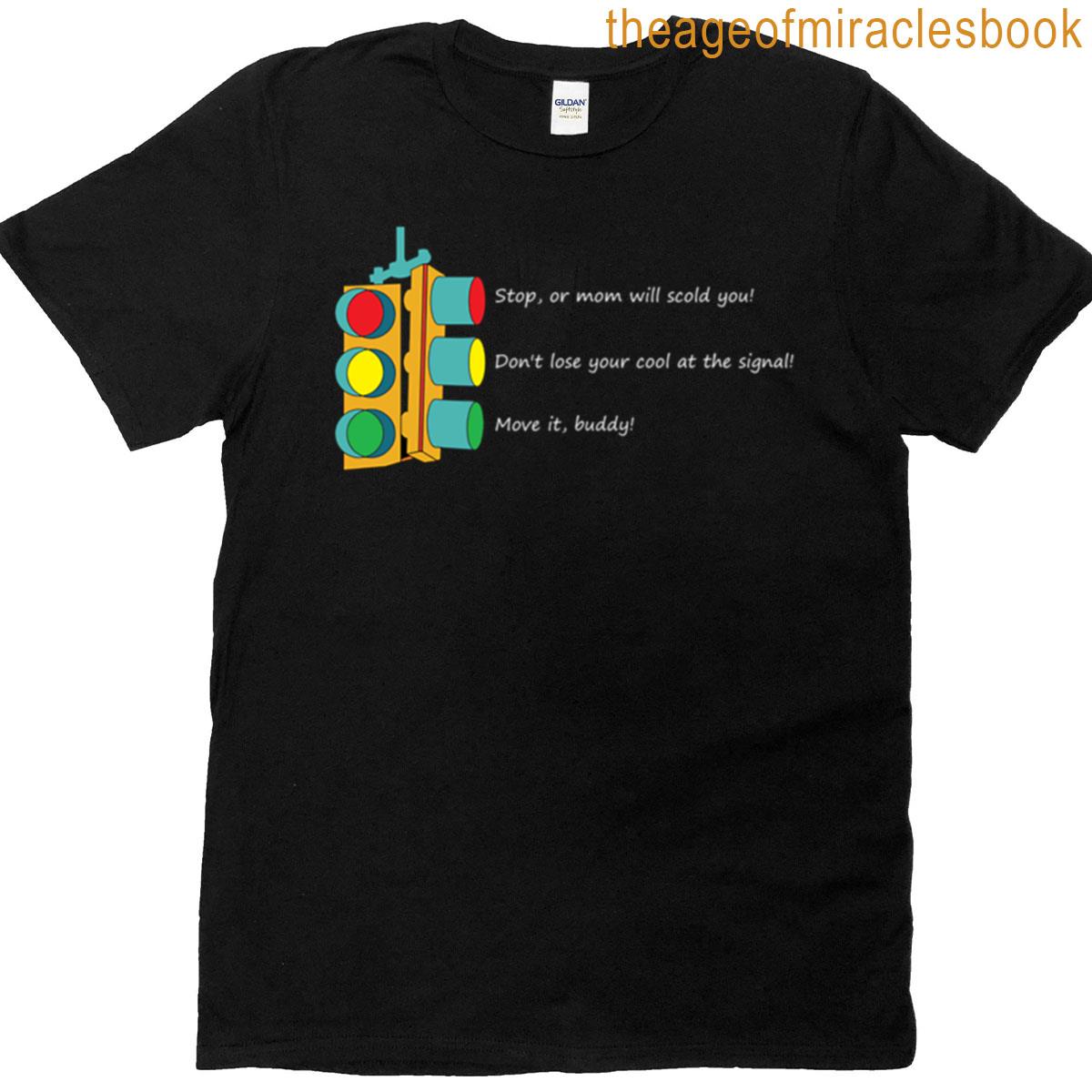 Funny Traffic Light Oversized T-shirt