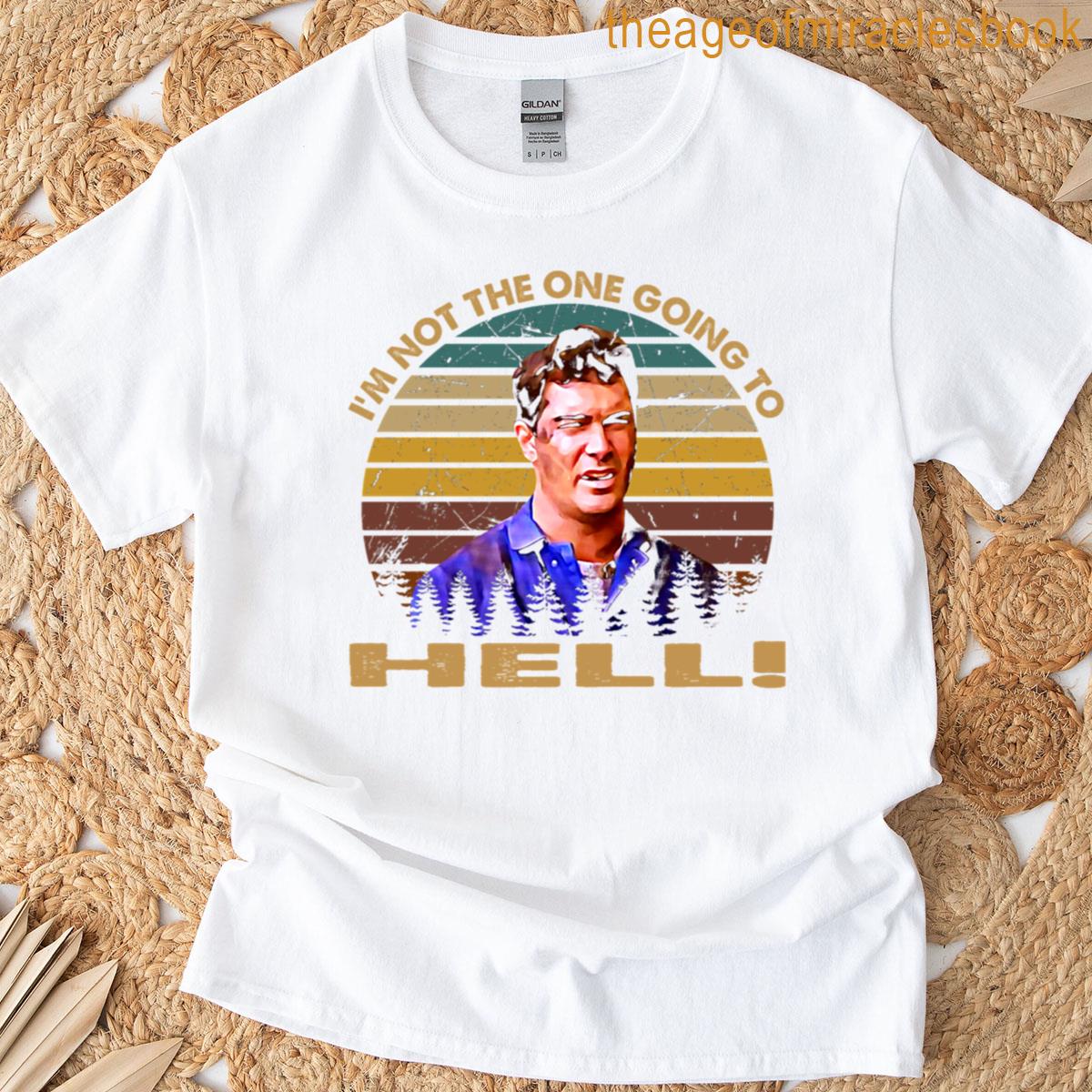 Going To Hell Cosmo Kramer Television Sitcom Oversized T-shirt