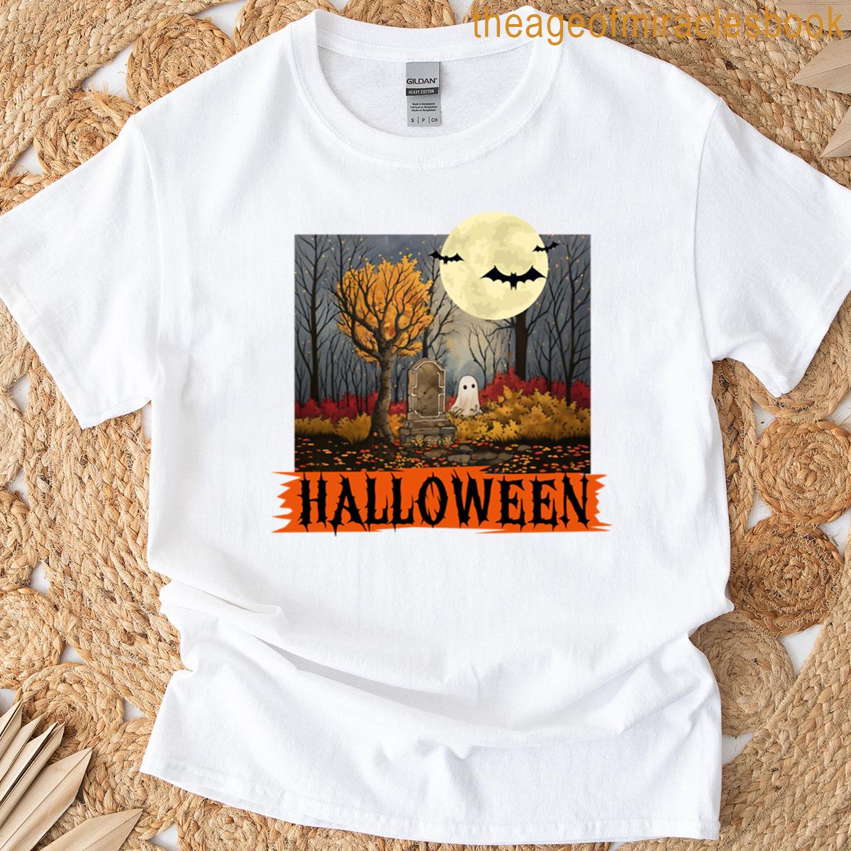 Halloween Night Ghost Walk T-shirt