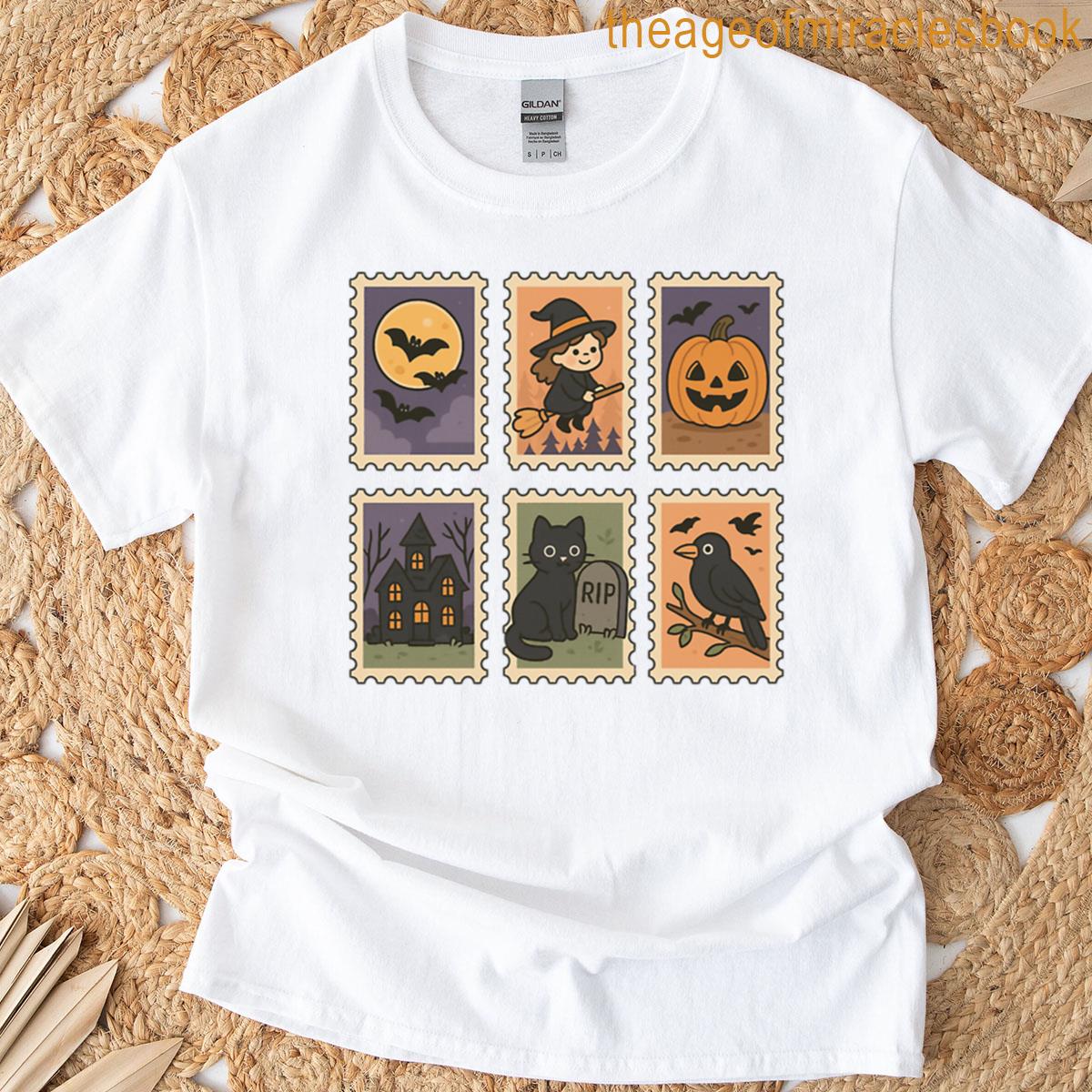 Halloween Postage Stamps 2 T-shirt