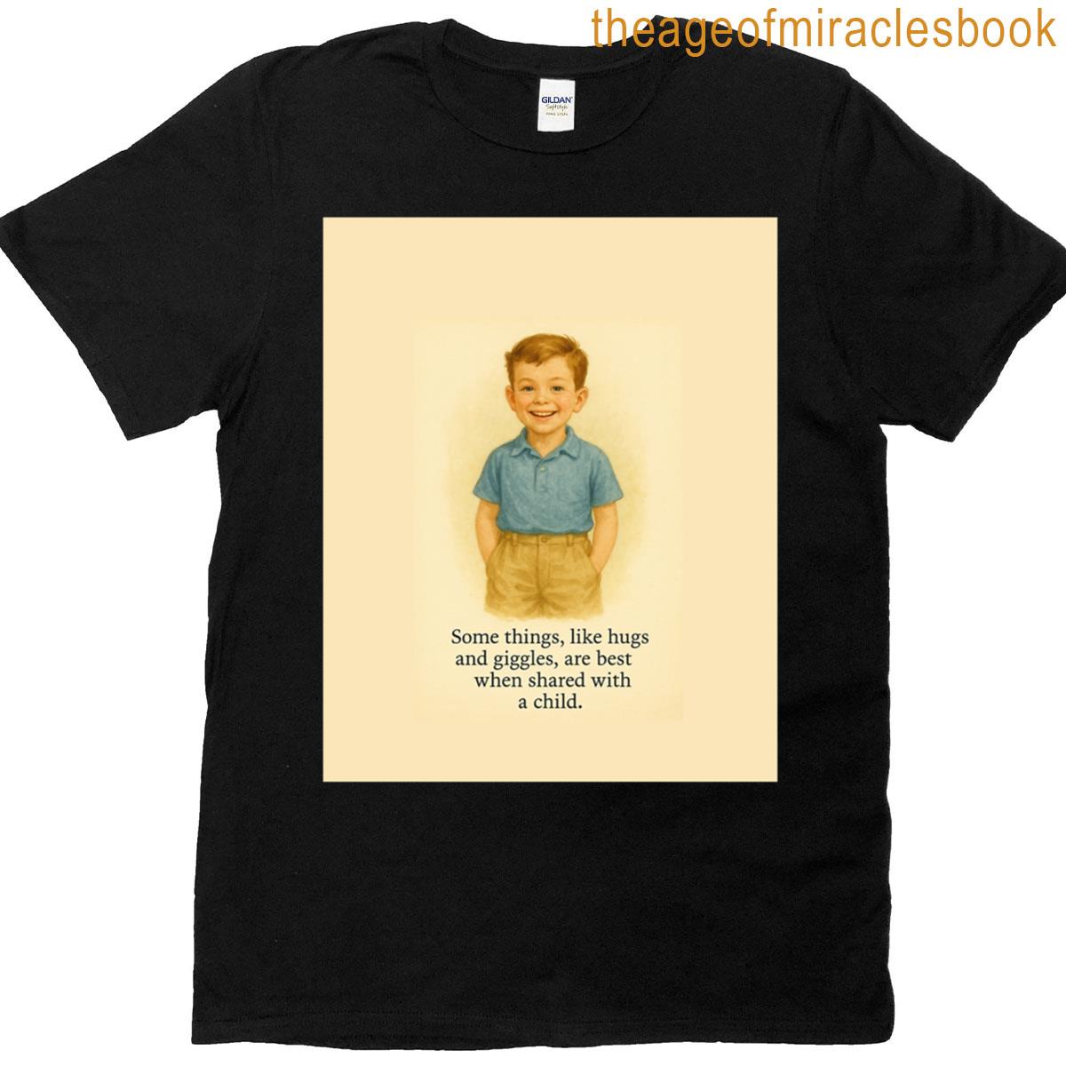 Happy Child Smiling With Joy Graphic T-shirt