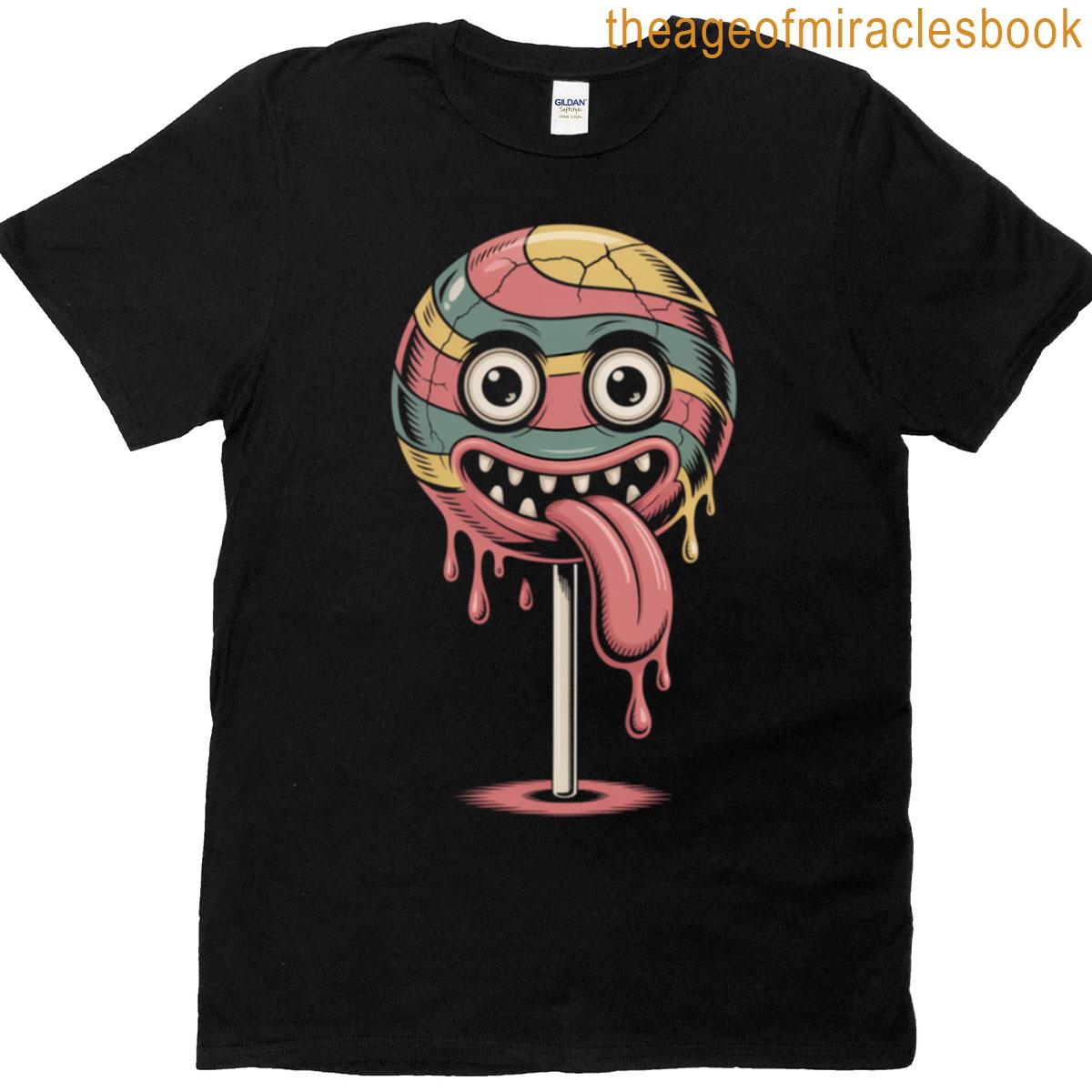 Haunted Lollipop Sweet Screams T-shirt