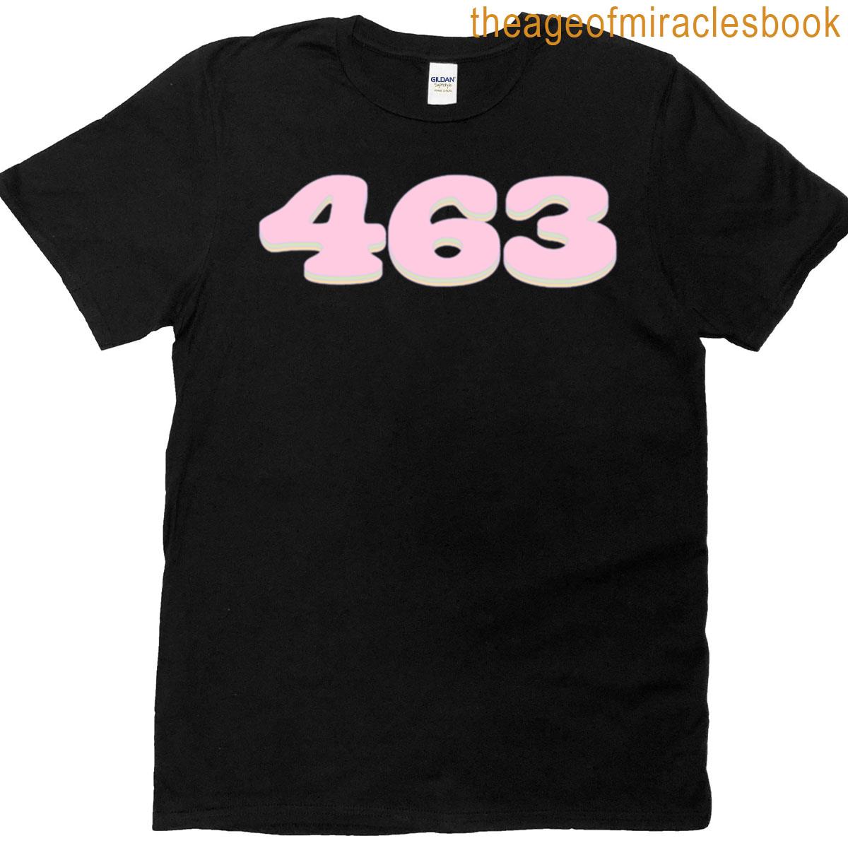 Indiana 463 Area Code Phone Pastel T-shirt