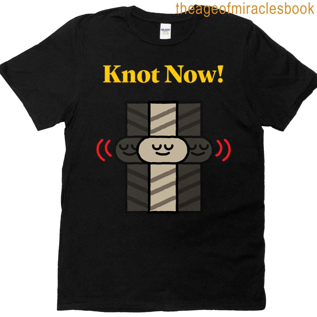 Knot Now Kawaii Pun T-shirt