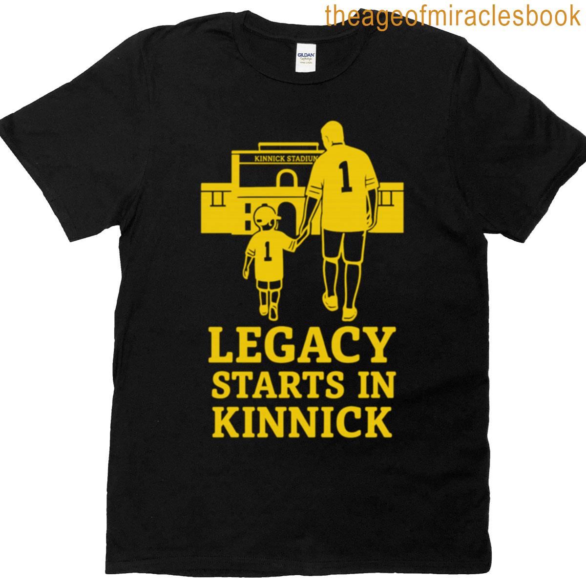 Legacy Starts At Kinnick T-shirt