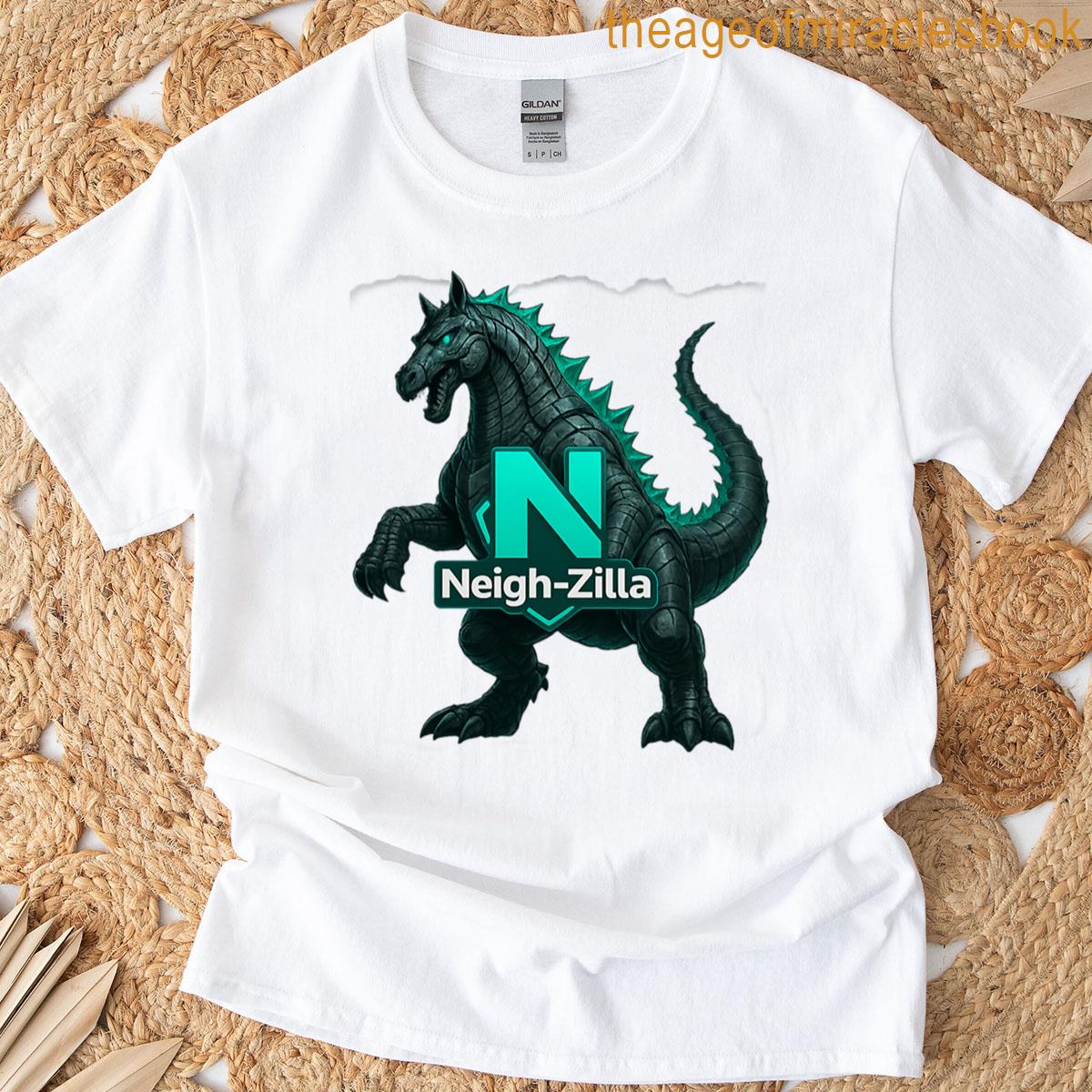 Neigh-zilla The Stallion Awakens T-shirt