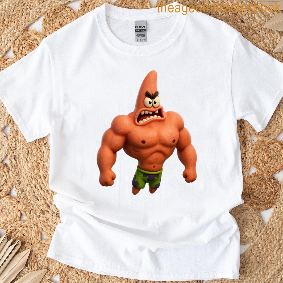 Patricks Gym – Patrick Star Muscled T-shirt