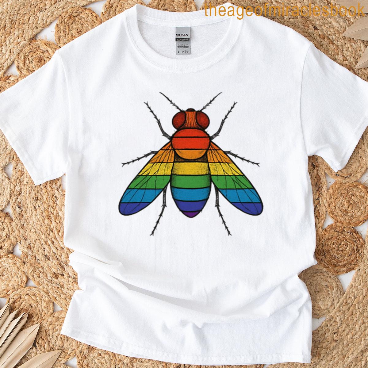 Rainbow Queer Fly Oversized T-shirt