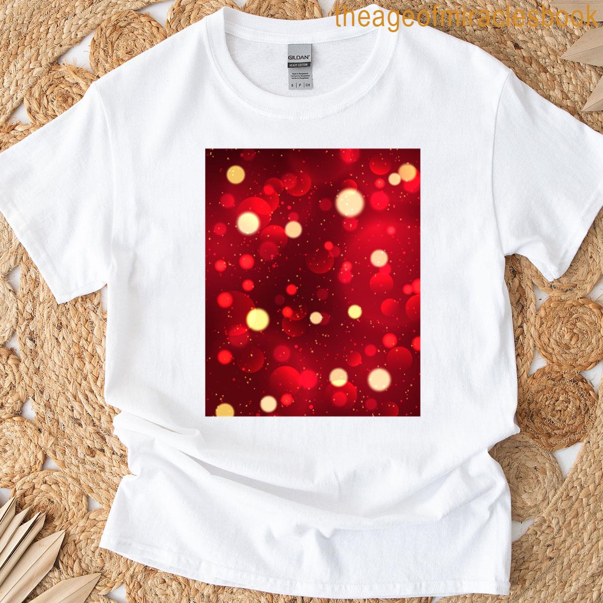 Red Bright Light Graphic T-shirt