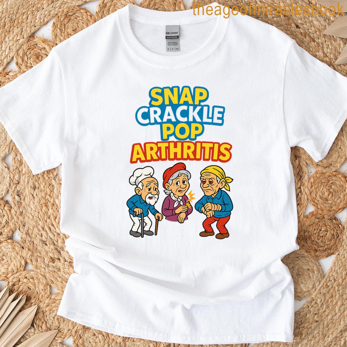 Snap Crackle Pop Arthritis Oversized T-shirt