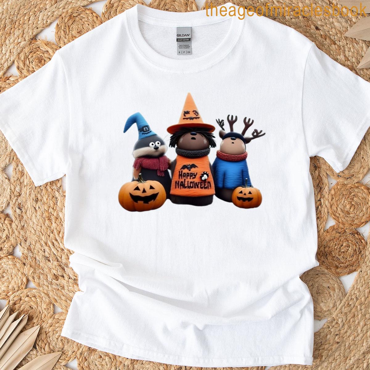 Spooky Pumpkin Trio – The Wooligans T-shirt