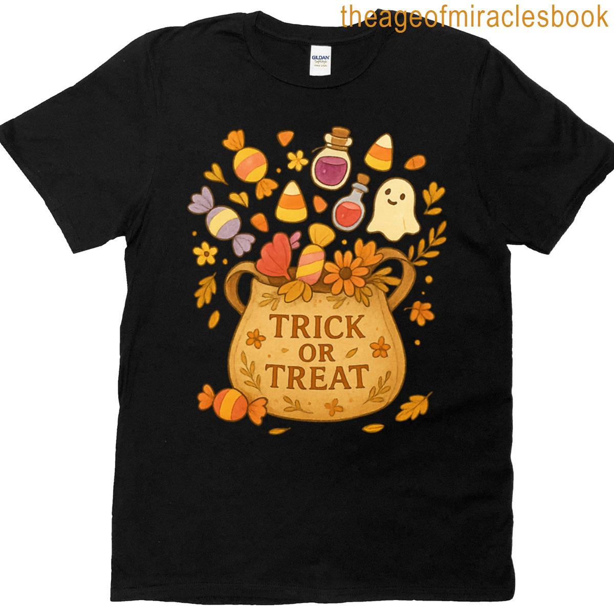 Trick-or-treat Bag Dump T-shirt