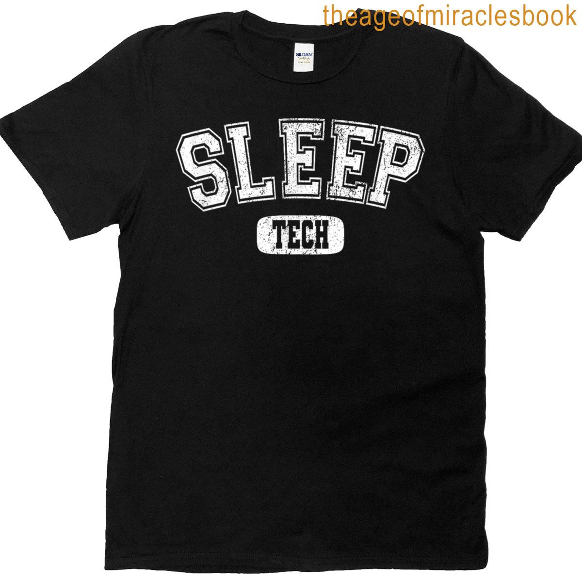 Vintage Sleep Tech Rpsgt Polysomnographic Sleep Tech T-shirt