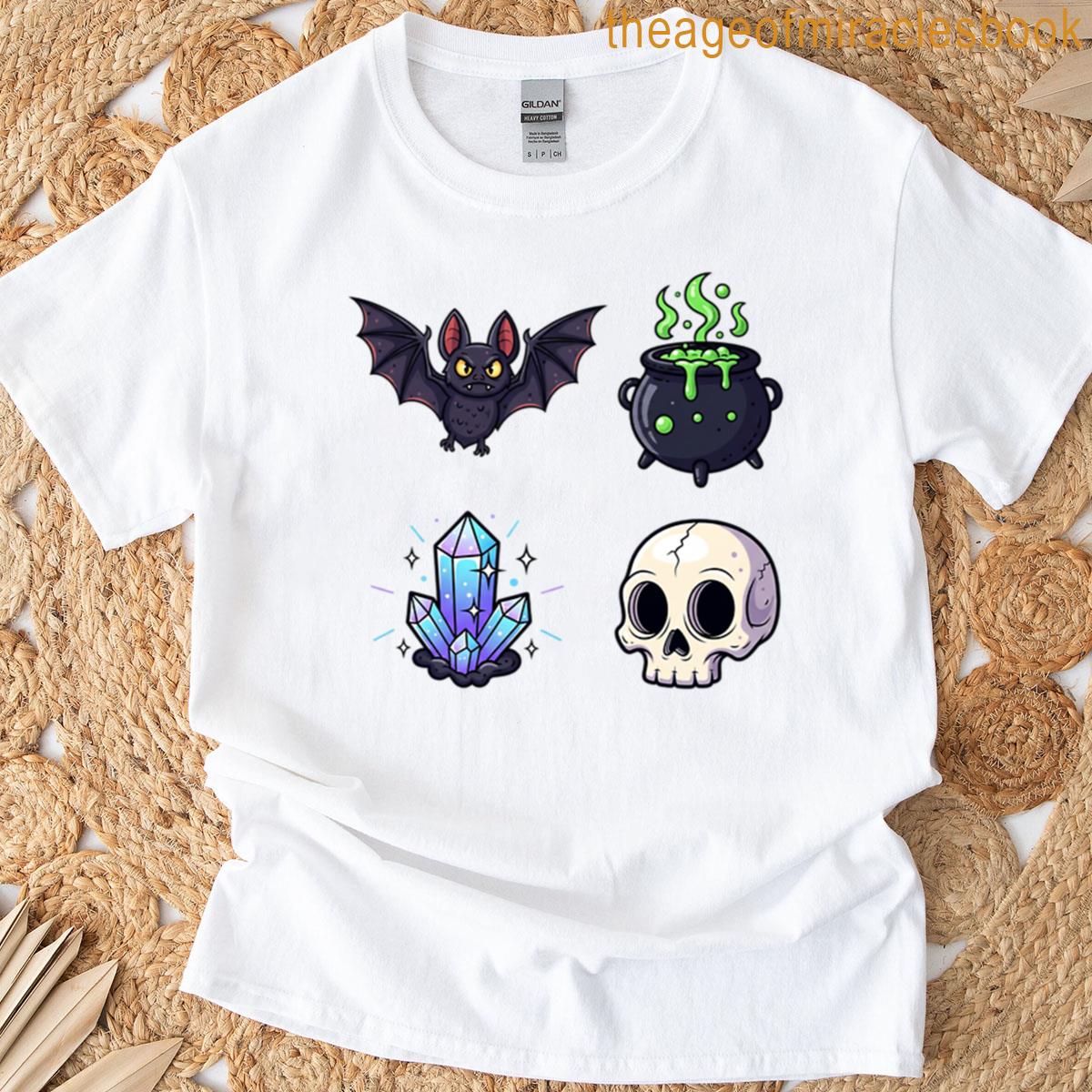 Cauldron Mystically Spooky And Magically Versatile Halloween Graphic T-shirt