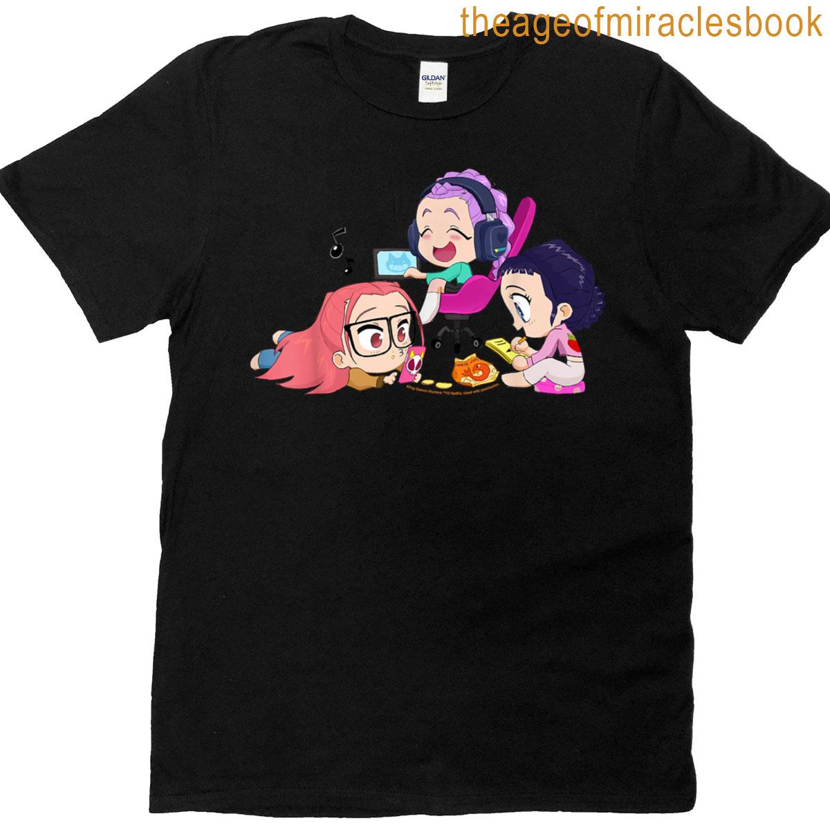 Chibi Huntrx Chillin At Home T-shirt