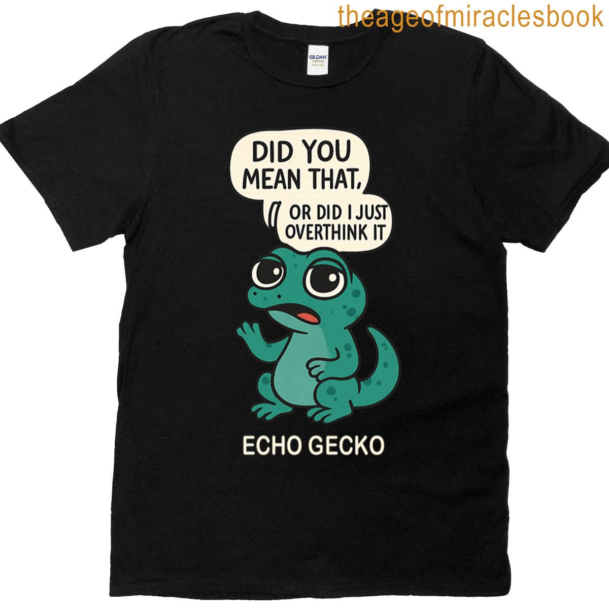 Echo Gecko Lost In Repetition T-shirt