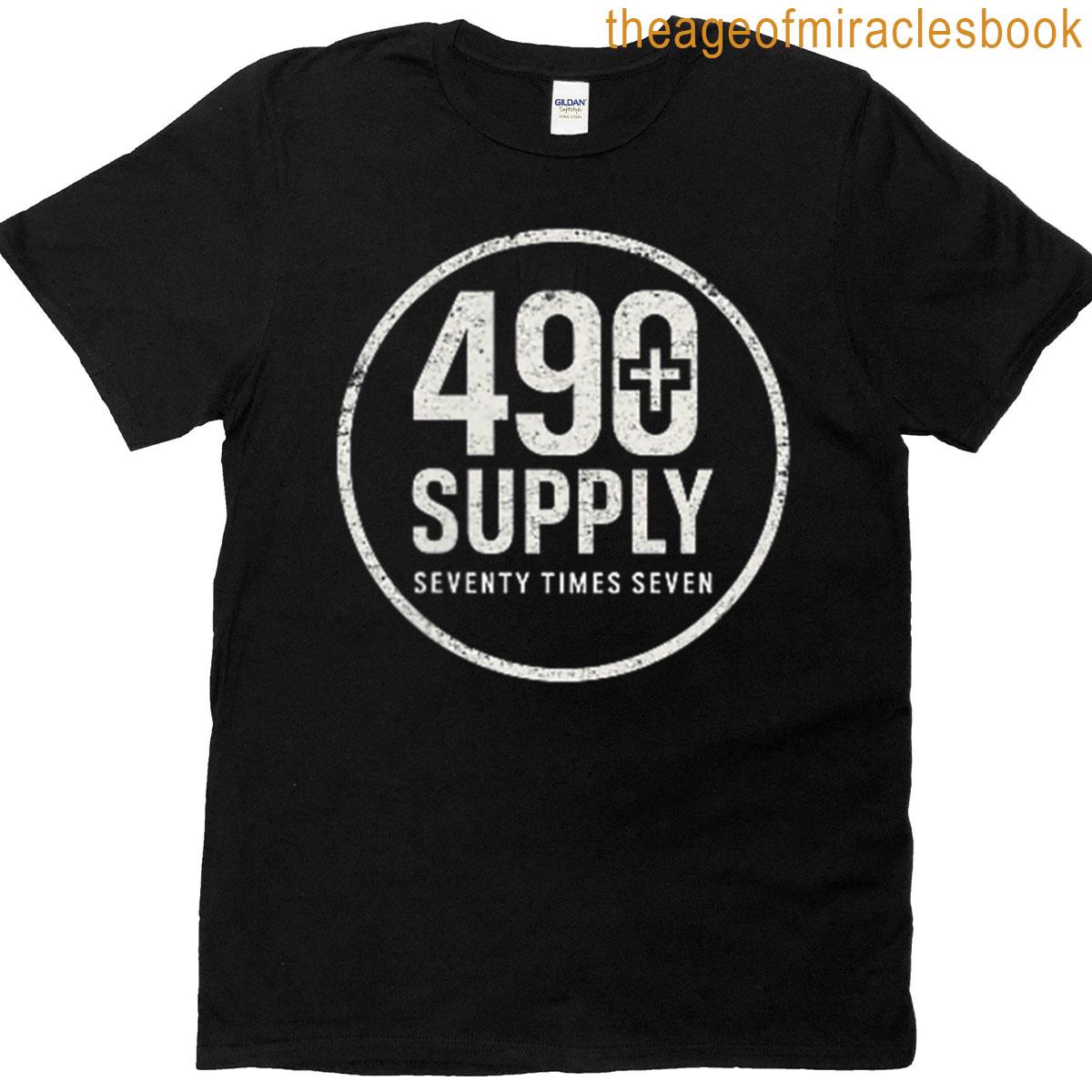 Forgiven 490 Seventy Times Seven T-shirt